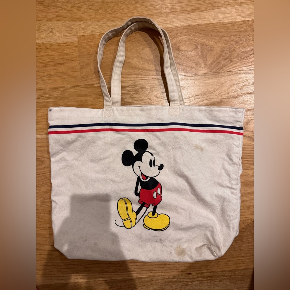 Uniqlo Disney Canvas Tote‎ Bag